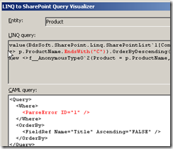 linqtosharepoint_notimplemented_bis